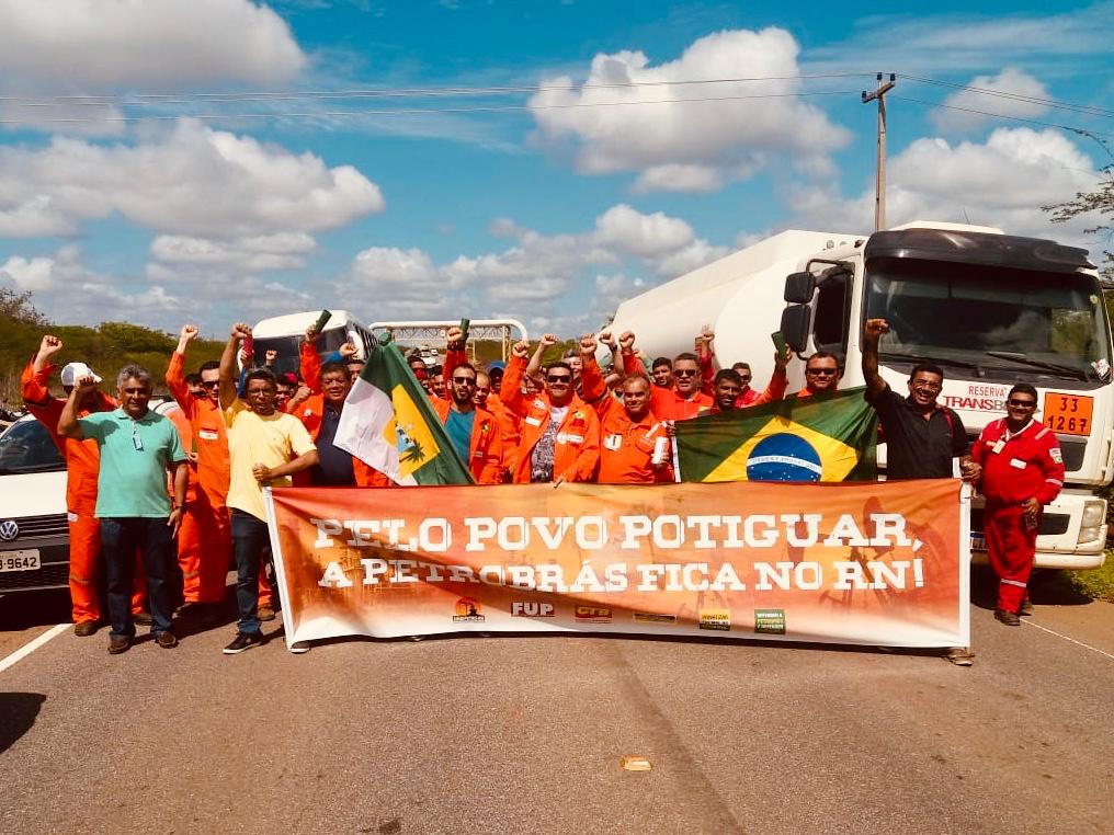 Petroleiros vão vender gás pela metade do preço em Natal para explicar razões da greve