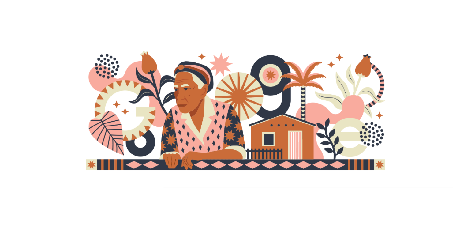 Dona Militana ganha homenagem do Google pelo 96º aniversário