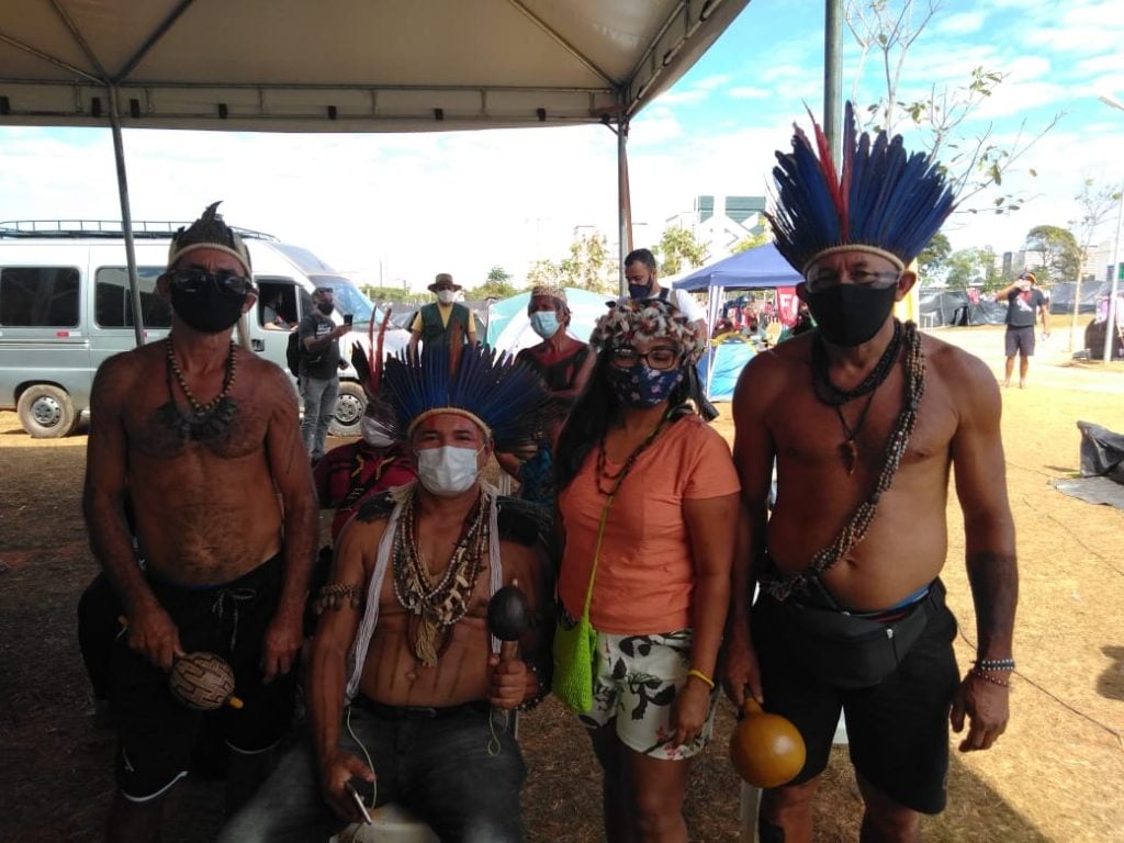 Indígenas do RN chegam à Brasília para protestar contra projeto que abre territórios demarcados ao garimpo
