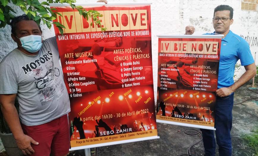 Sebo Zahir terá edição neste sábado do projeto BIE Nove, com ampla programação cultural em Parnamirim