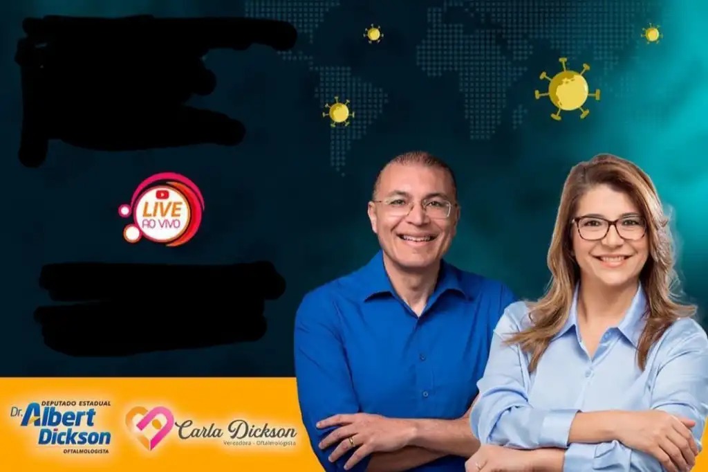 Albert e Carla Dickson I Imagem: reprodução