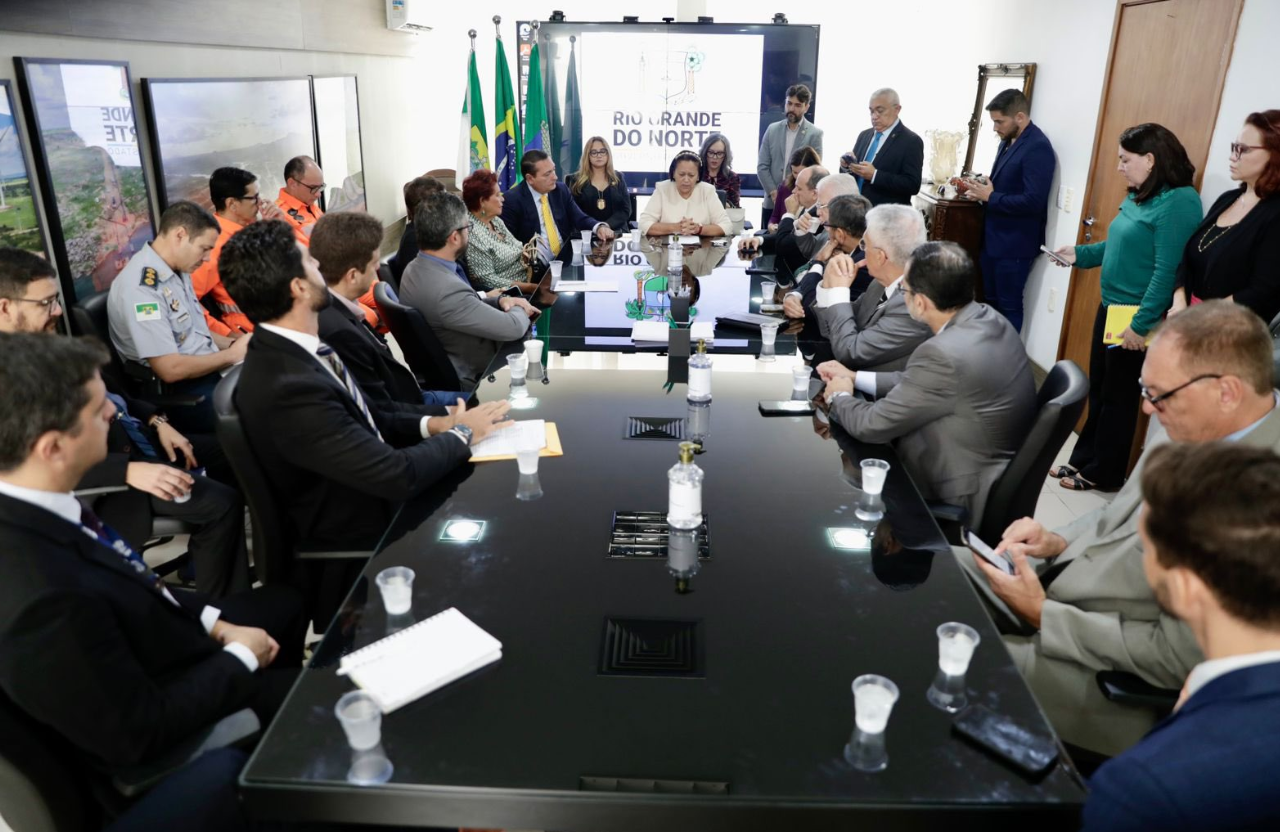 Ataques no RN: Governo forma gabinete de gestão de crise e recebe secretários nacionais nesta quinta (16)