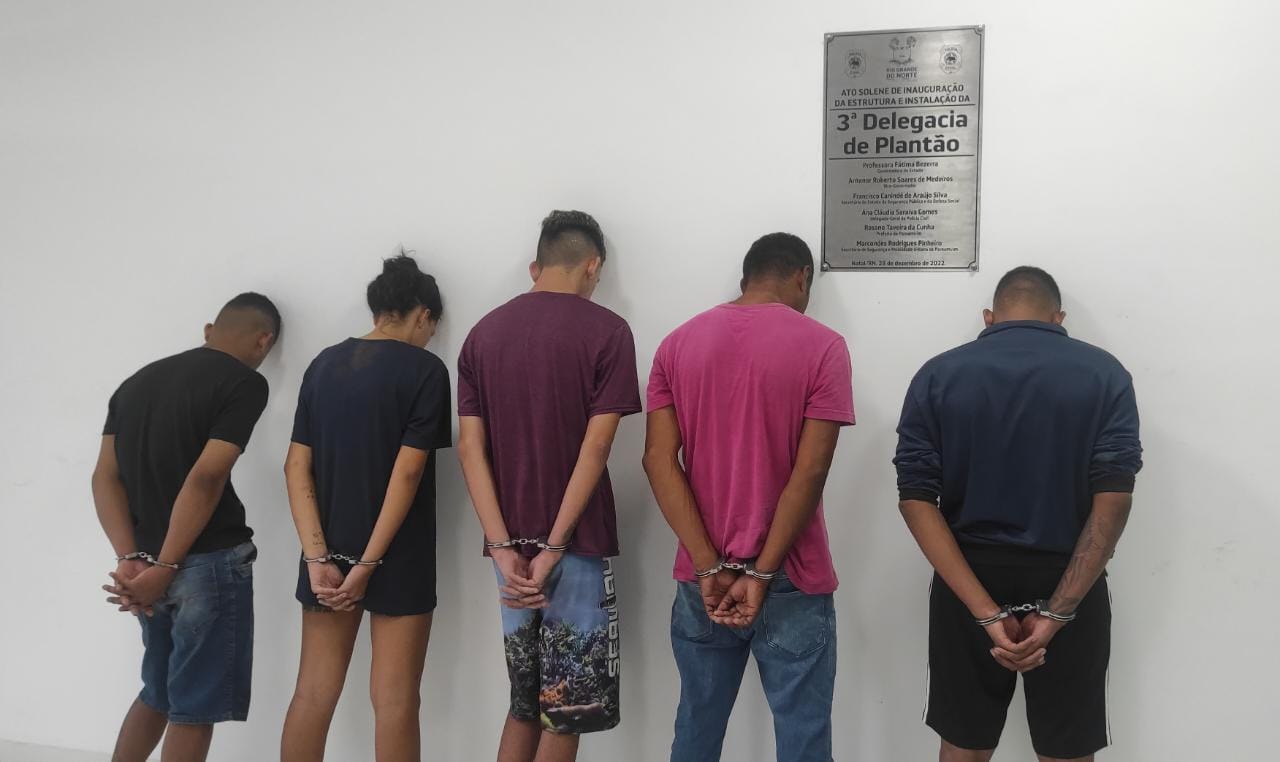 Inteligência detectou possibilidade de atentados no RN; 9 pessoas foram presas