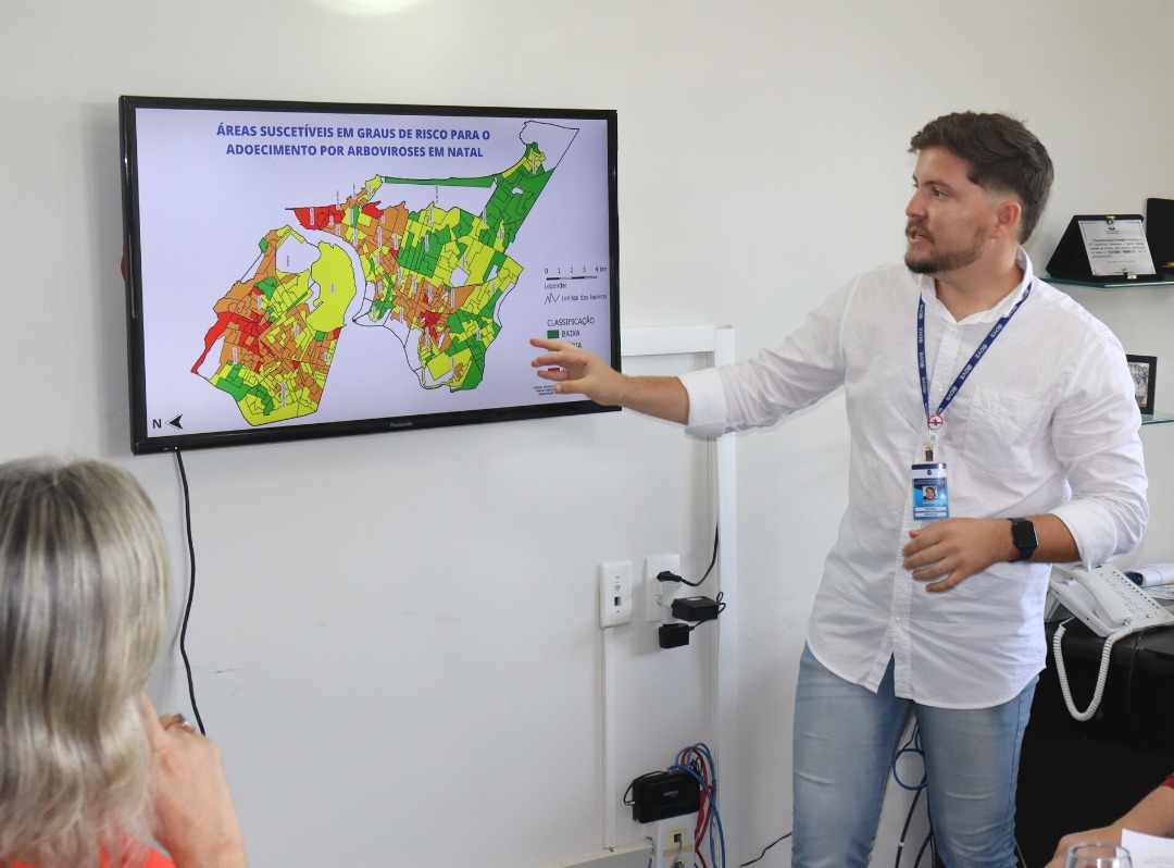 Prefeitura divulga áreas com maior risco para arboviroses