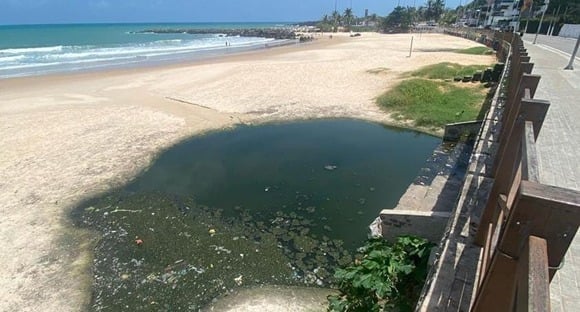 “Língua negra”: Prefeitura responde ao MP sobre  poluição em Areia Preta