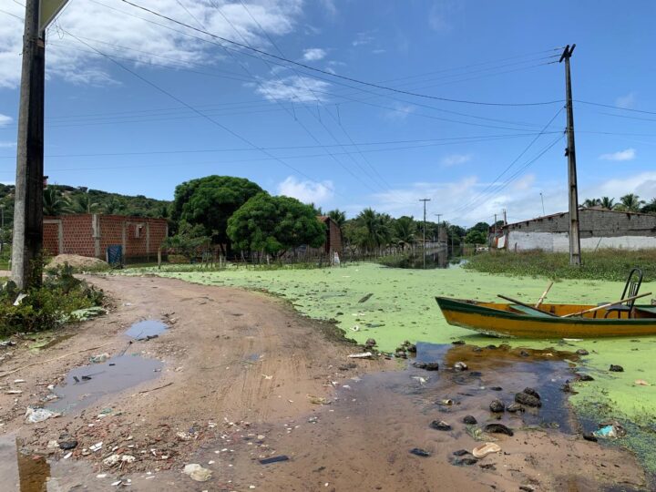 Após 2 meses, água de comunidade alagada na ZN começou a ser drenada 