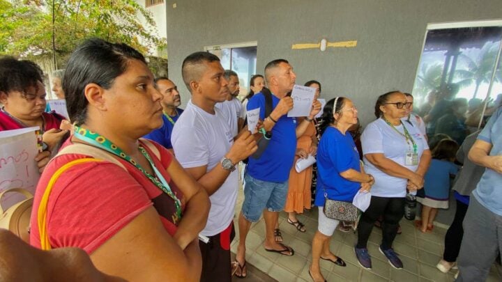 Pacientes protestam contra fechamento do Caps 3 em Natal