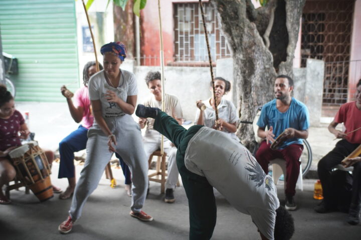 Kilombo N'ganga promove inclusão com capoeira em Nísia Floresta