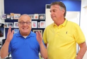 Paulinho Freire inicia campanha com Bolsonaro I Imagem: reprodução redes sociais