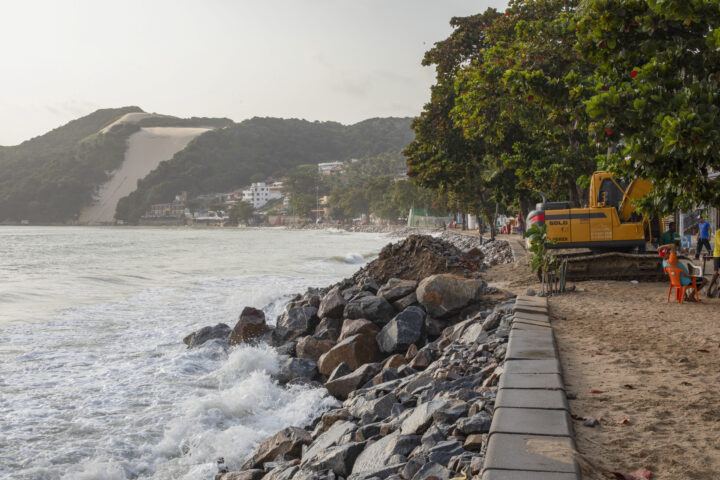 O mar vai invadir sua praia: obra de engorda em Natal pode ser problema sem fim