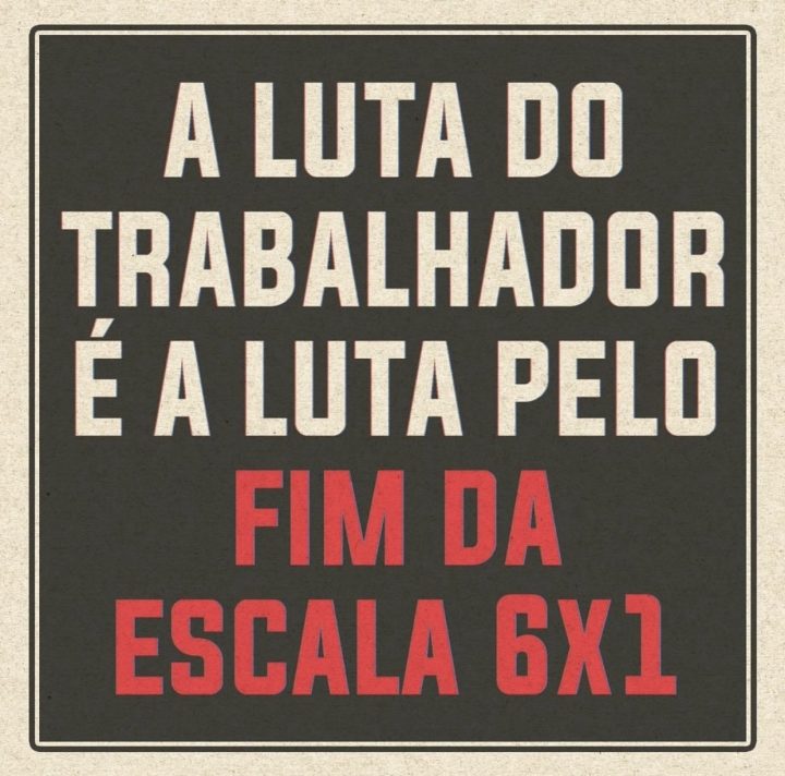 Movimento Vida Além do Trabalho convoca ato nacional pelo fim da escala 6x1