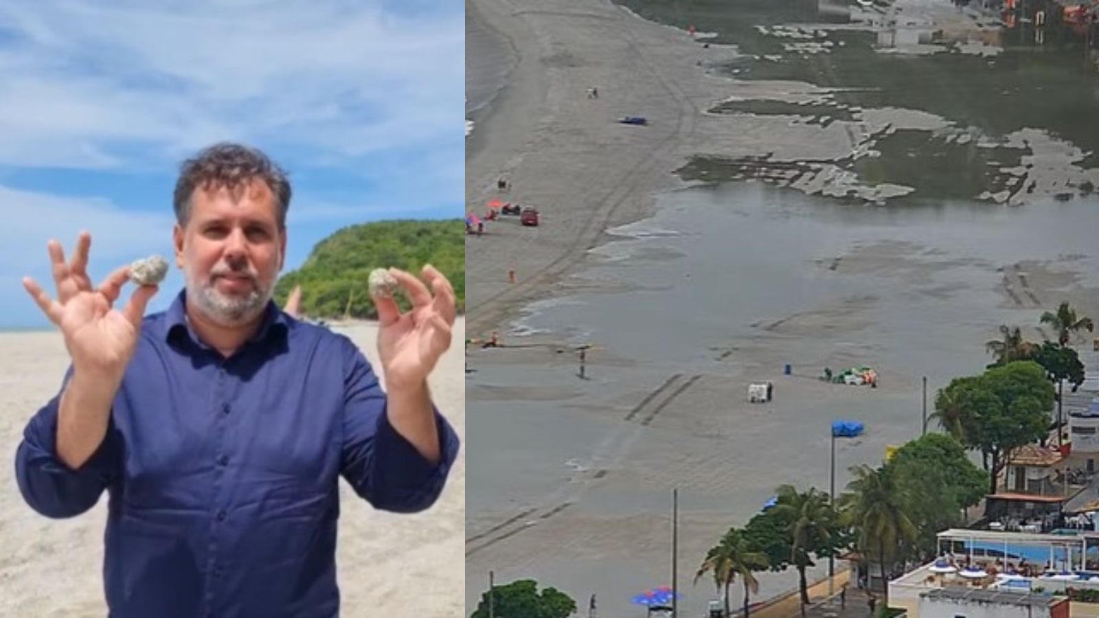 Secretário ignora problemas e diz que após engorda Ponta Negra está “perfeita”