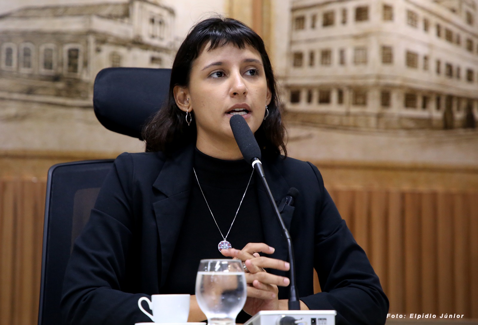 Brisa é único voto contra título de cidadão a Bolsonaro na CCJ da Câmara de Natal
