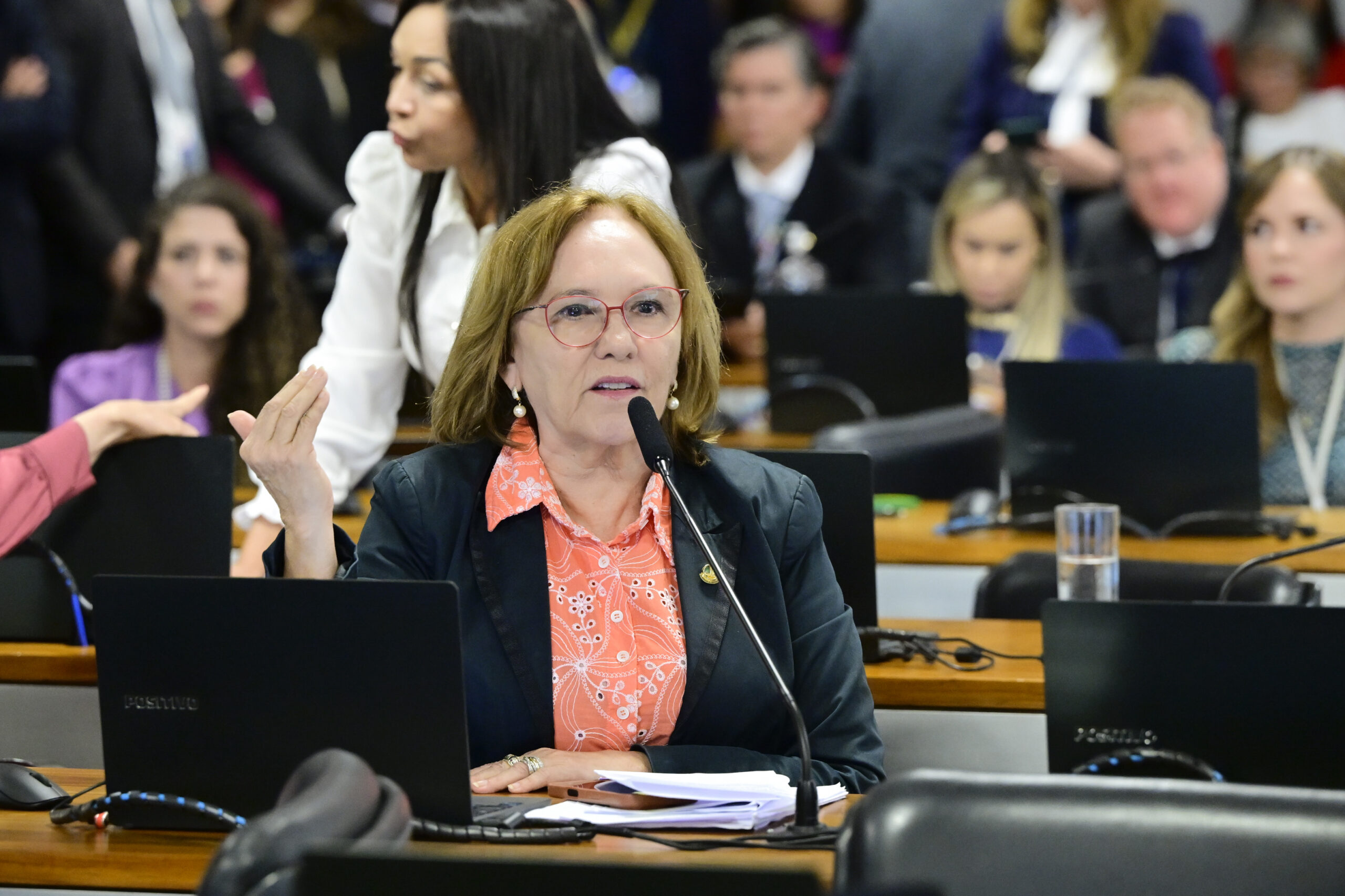 Senadores criticam cotas para mulheres nas eleições e Zenaide rebate