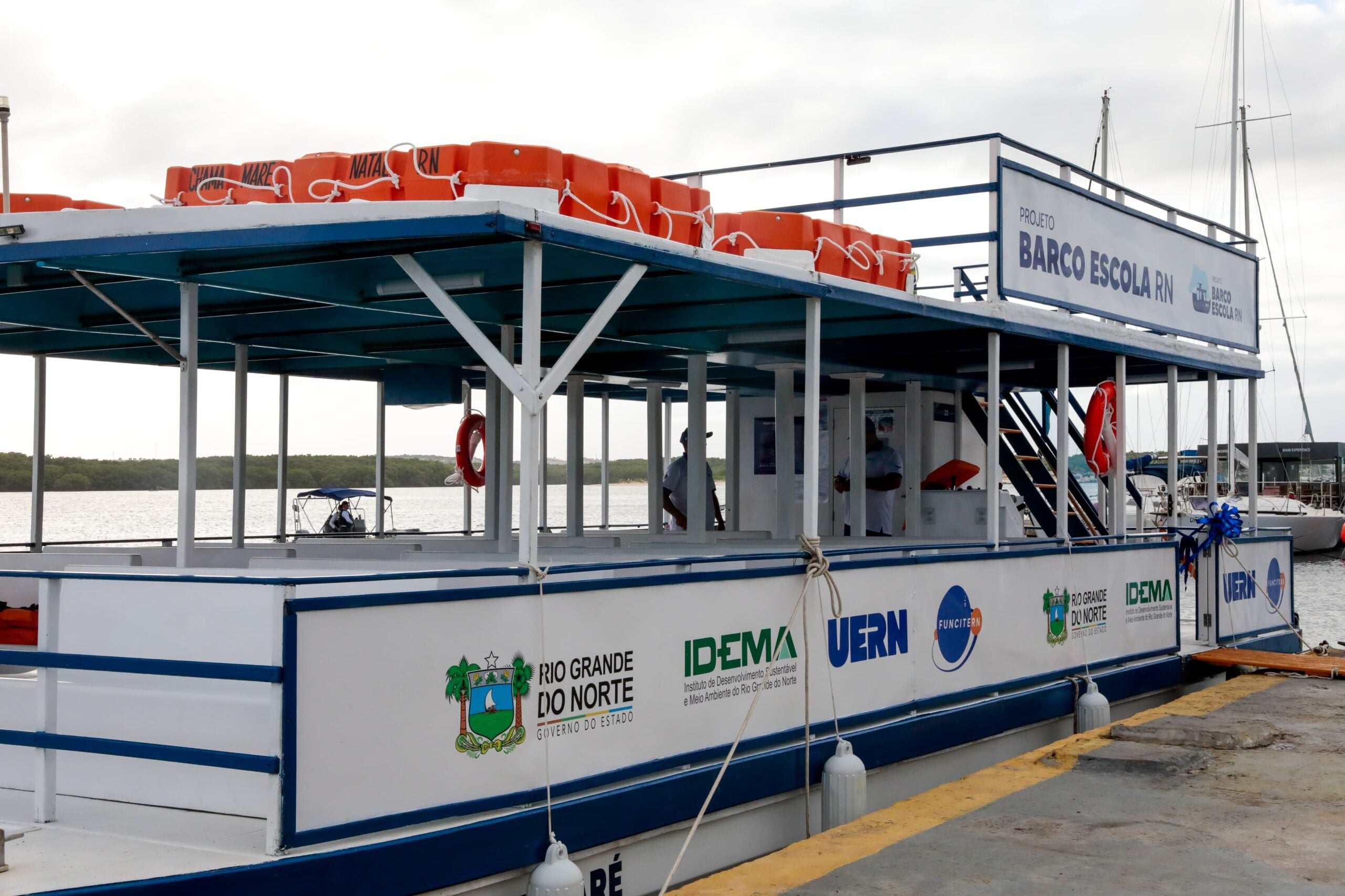 Barco Escola retoma atividades e chegará ao interior do RN; entenda como funciona