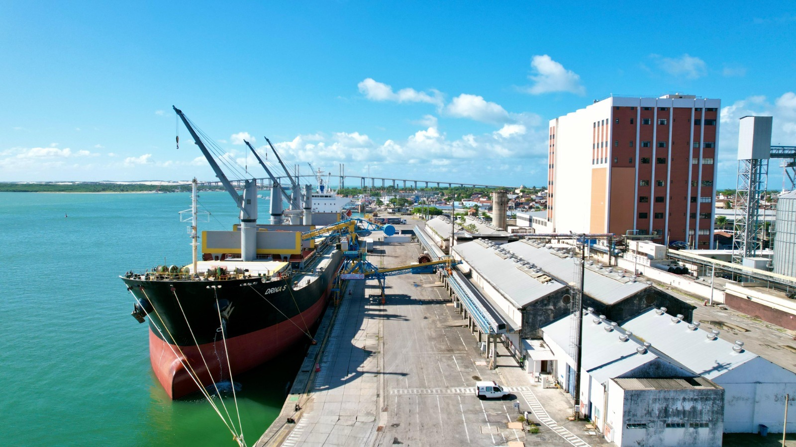 Investimento de R$ 130 milhões moderniza Porto de Natal e logística do RN