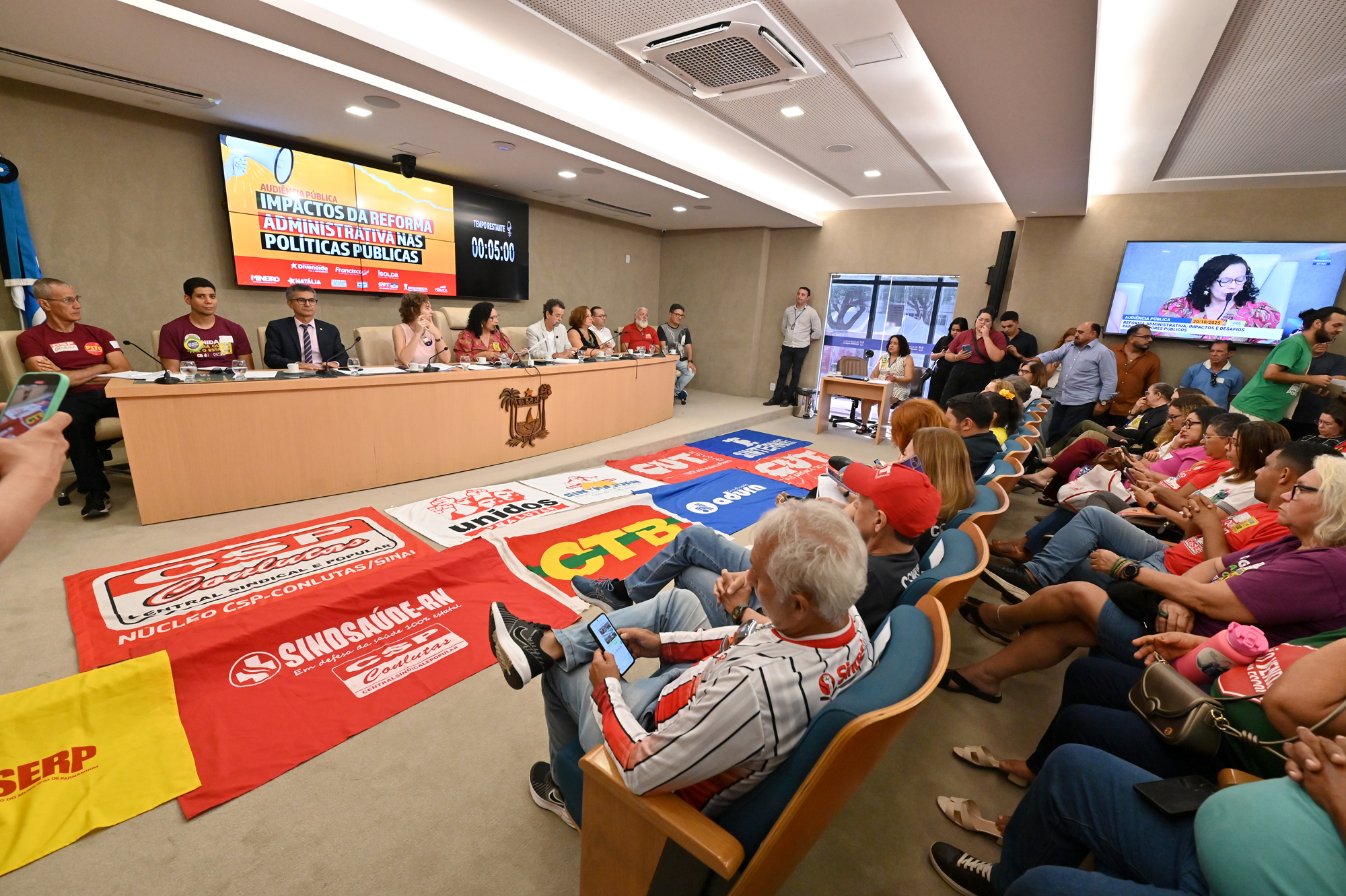 Servidores do RN se unem contra proposta de Reforma Administrativa