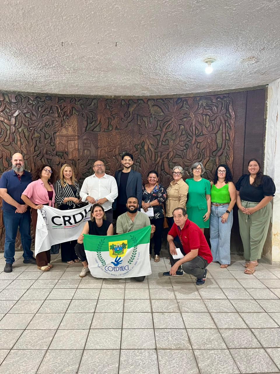 Chegou a turma dos Direitos Humanos, viva a 8ª Conferência Estadual do RN