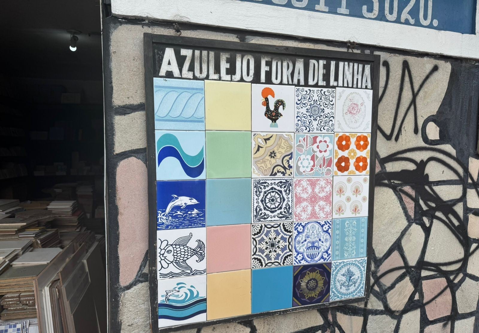 Pernambucano mantém viva, em Natal, tradição da azulejaria