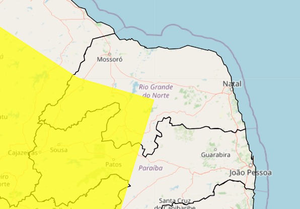 66 cidades do RN têm aviso de baixa umidade; confira quais