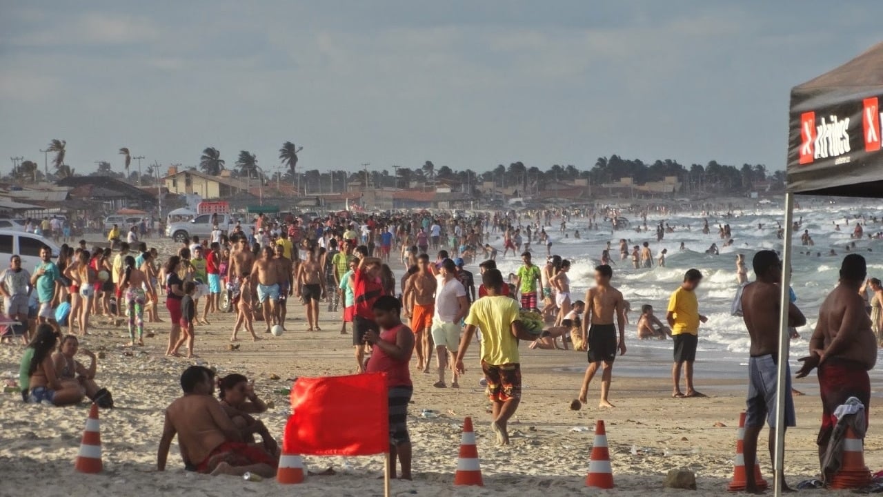 Município do RN vive boom populacional no Réveillon e aumenta 3 mil por cento
