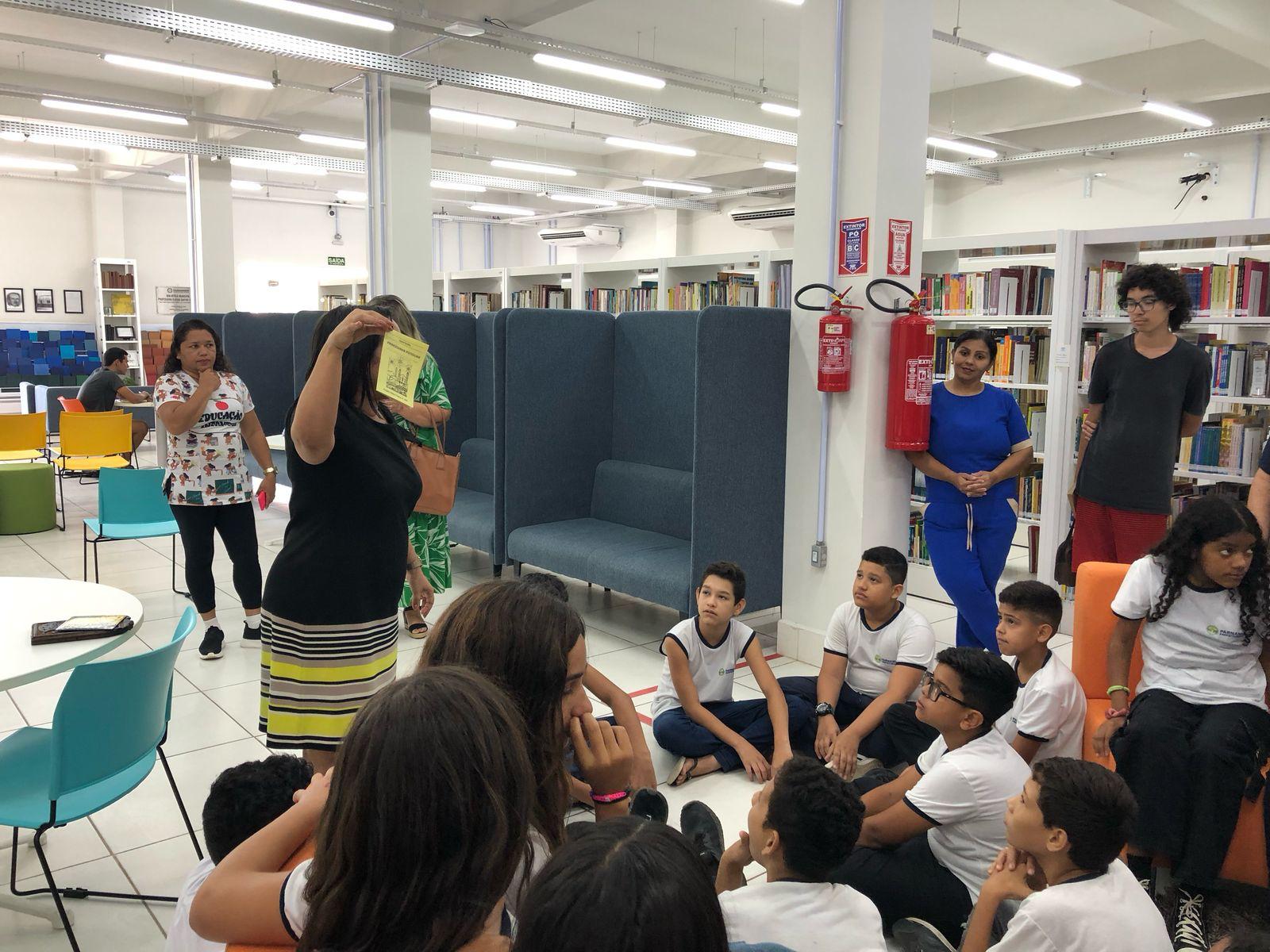 Biblioteca de Parnamirim promove atividades de férias voltadas ao incentivo à leitura