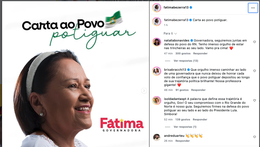Fátima Bezerra: 