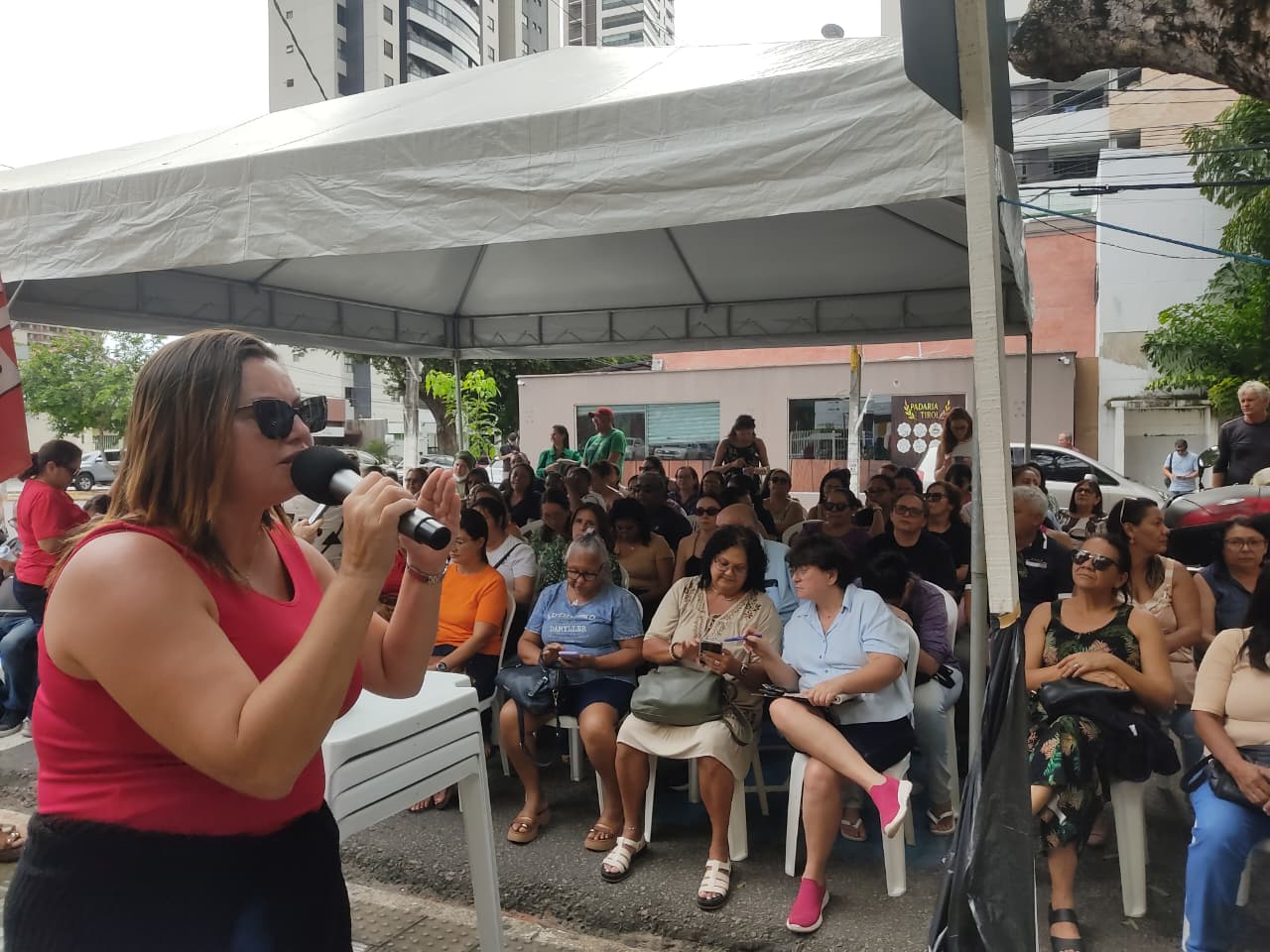 Natal: servidores da saúde protestam contra projeto que pode reduzir salários