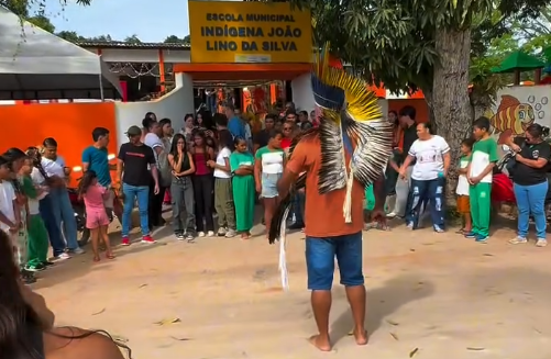 Escola indígena recebe primeiro laboratório de informática em território tradicional no RN