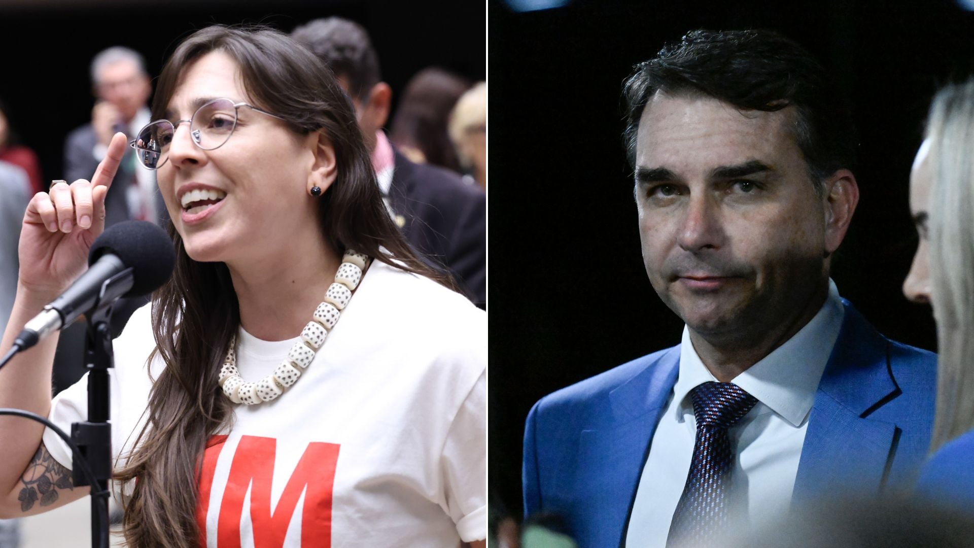 Natália vê ataque à soberania e aciona PGR contra Flávio Bolsonaro