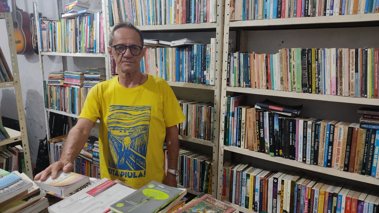 Sebo Balalaika une literatura, arte e música na Cidade Alta em Natal