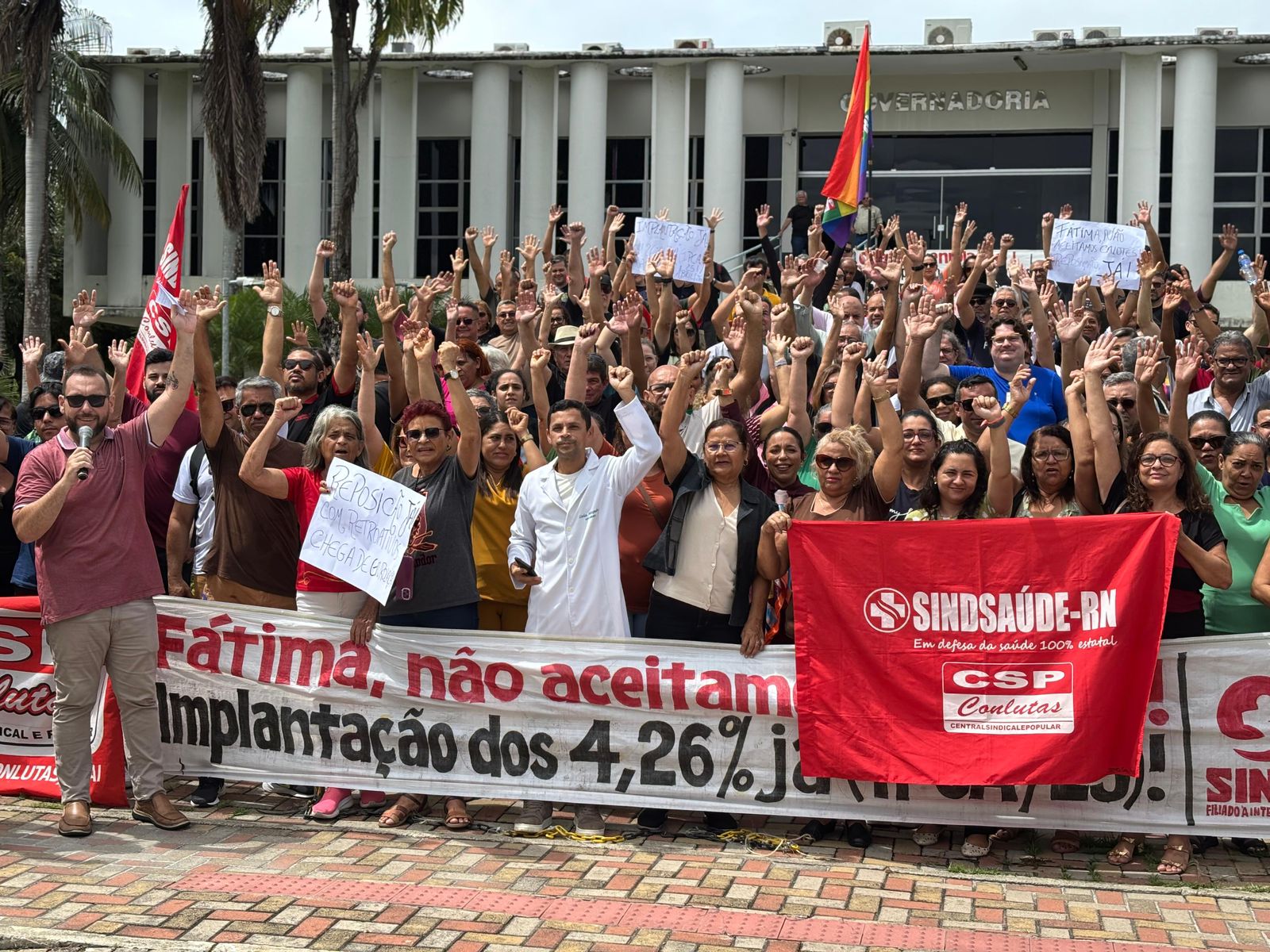 Servidores da saúde do RN paralisam atividades nesta quinta-feira (09)